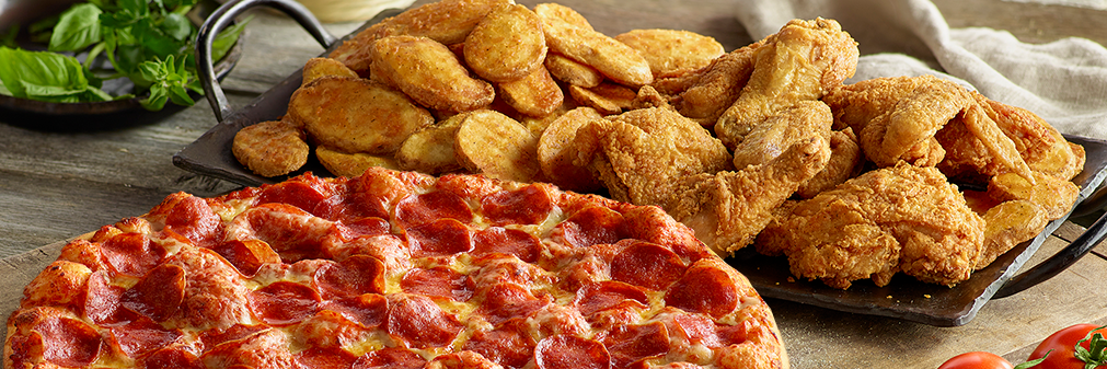 Shakey's party package food